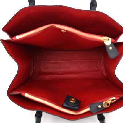 Salvatore Ferragamo Calfskin Whitney Tote Navy 5 of 18