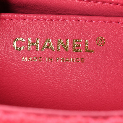 Chanel Tweed Quilted 2.55 Reissue Mini Flap Pink 7 of 10