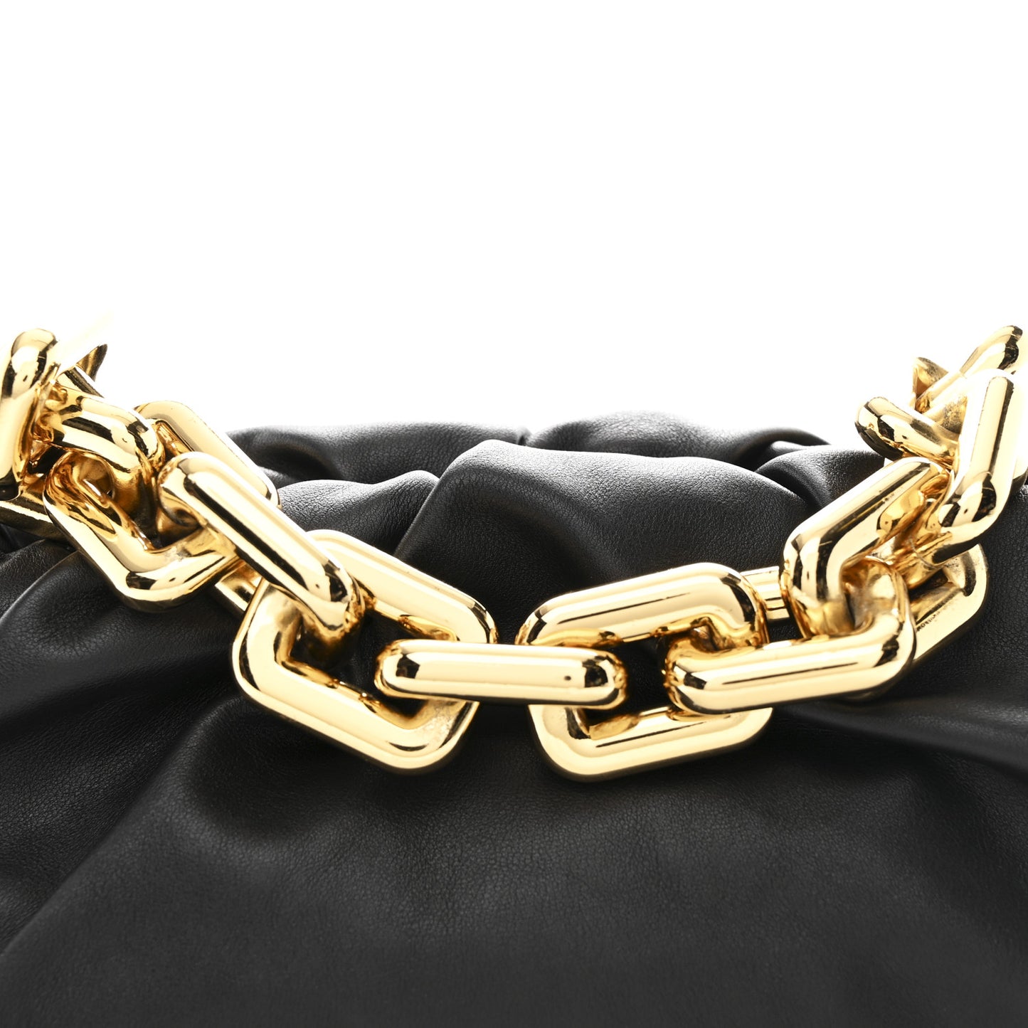 Calfskin The Pouch Chain Black