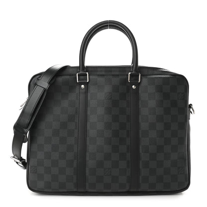 Louis Vuitton Damier Graphite Porte Documents Voyage PM 1 of 12