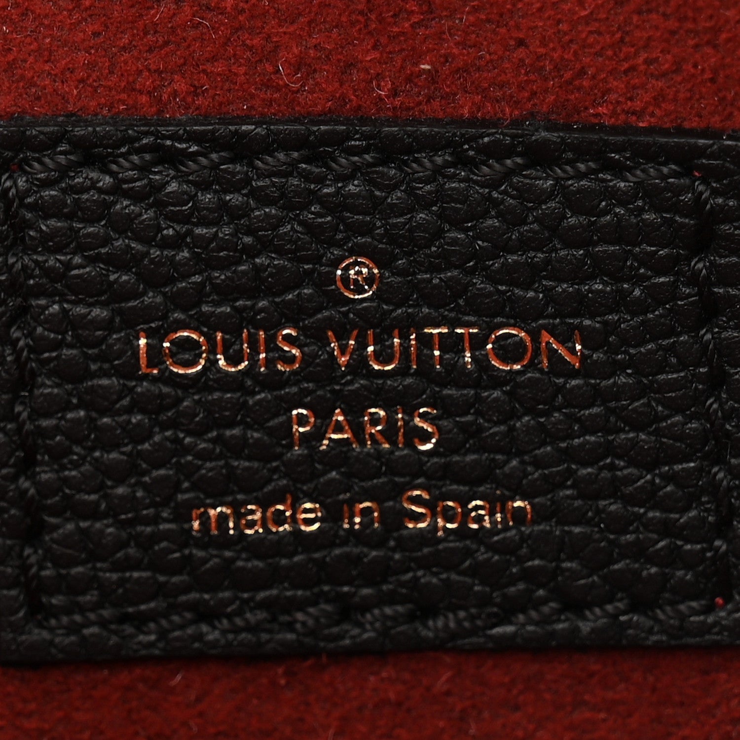 Louis Vuitton LOUIS VUITTON Empreinte Monogram Giant Multi Pochette Accessories Large Pochette Black Beige 6 of 9
