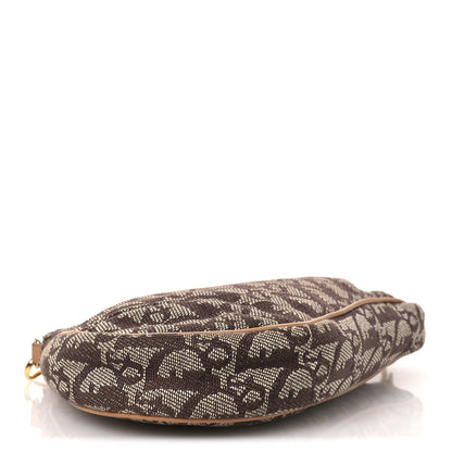 Christian Dior Monogram Mini Saddle Pochette Brown 4 of 12