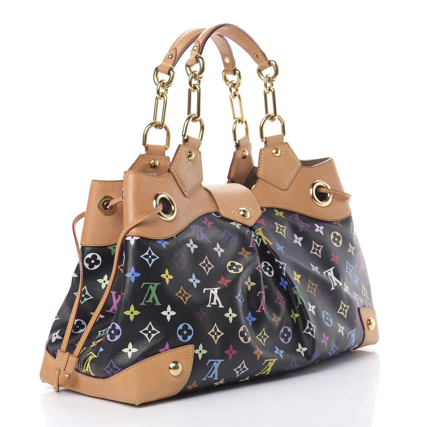 Louis Vuitton Monogram Multicolor Ursula Black 3 of 17