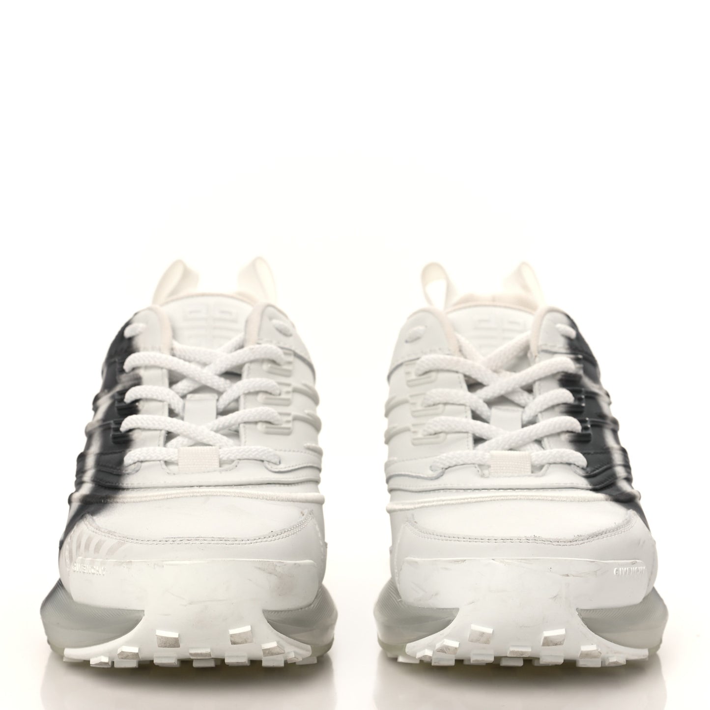 X CHITO Calfskin GIV 1 Runners Sneakers 38.5 White Black