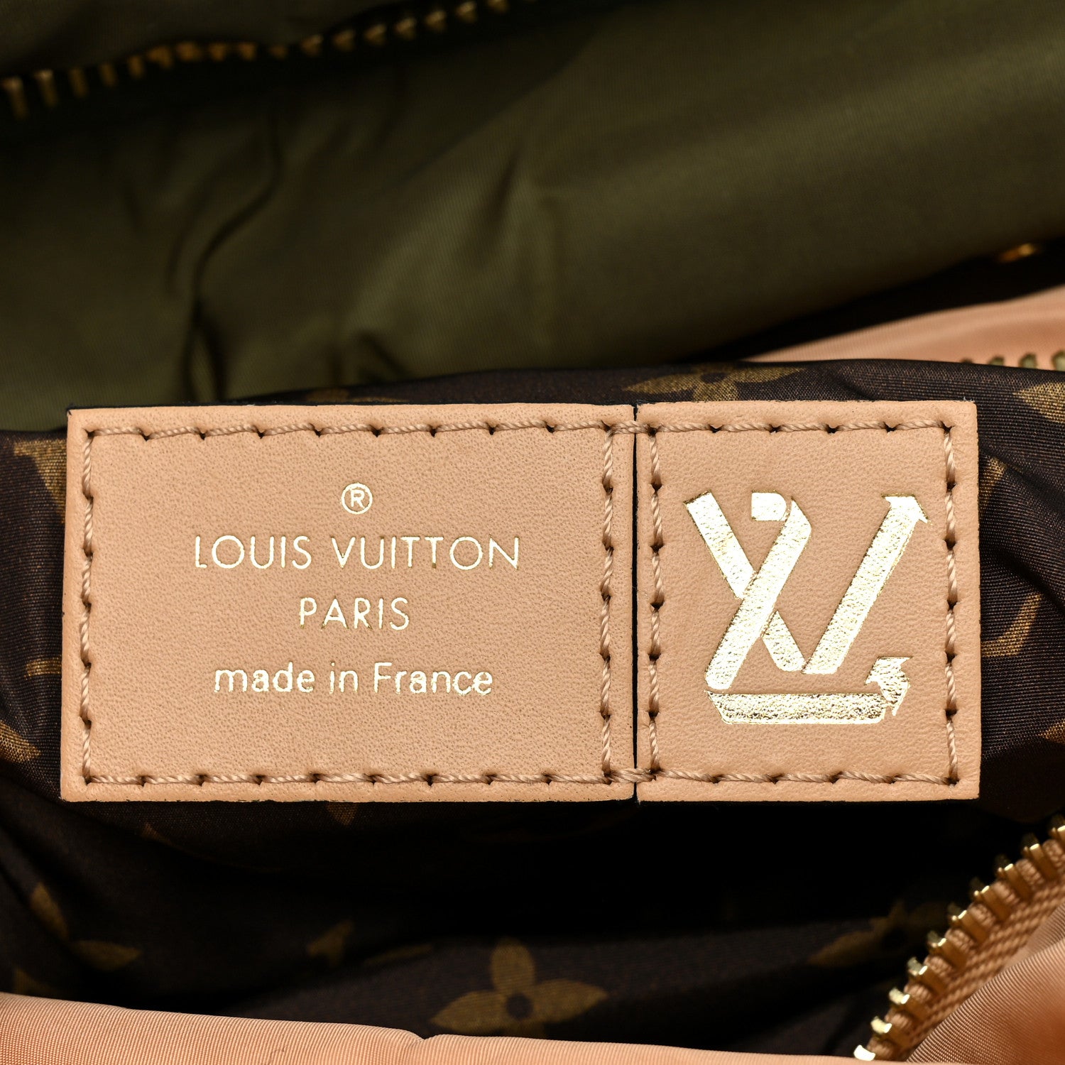 Louis Vuitton Econyl Monogram Pillow Maxi Multi Pochette Accessories Kaki Beige 8 of 9
