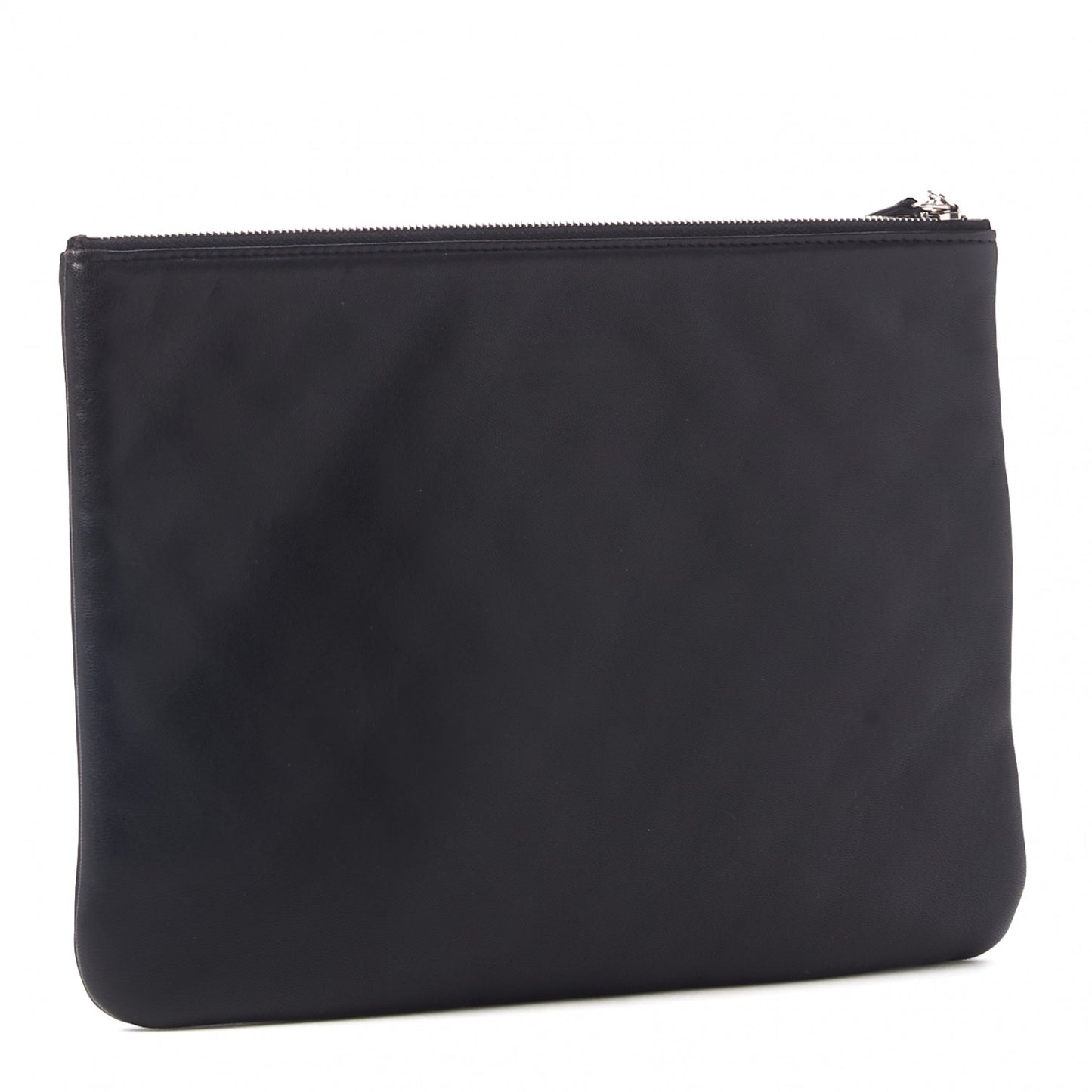 Lambskin Medium Cuba Car Cosmetic Case Black