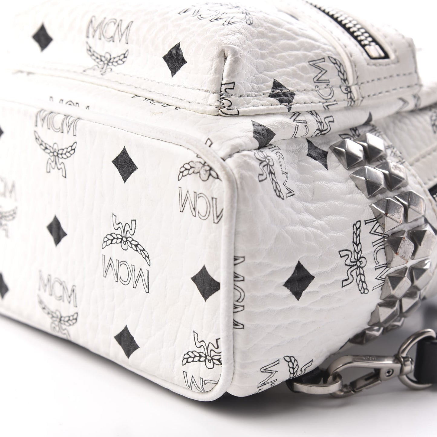 Visetos Side Stud X-Mini Stark Bebe Boo Backpack White