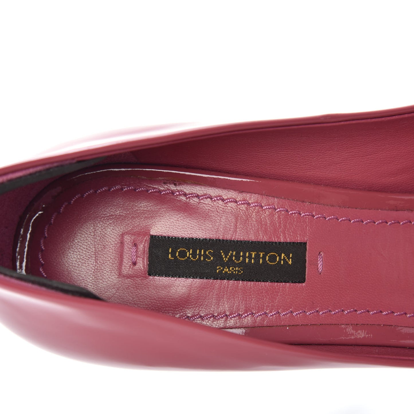 Patent Calfskin Oh Really Peep Toe Pumps 36 Frambroise
