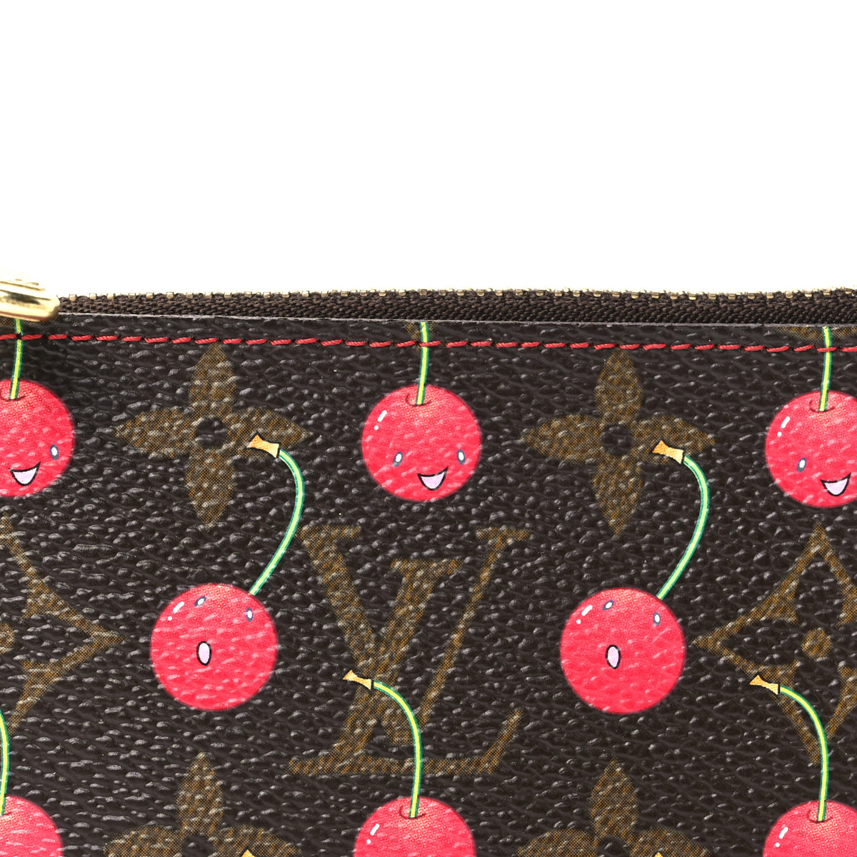 Louis Vuitton Monogram Cerises Key Pouch 7 of 7