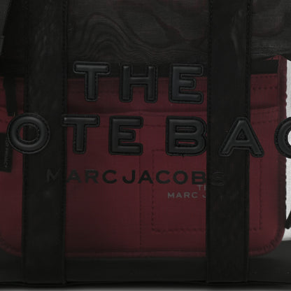 Marc Jacobs Nylon The Mesh Medium Tote Bag Black Pink 8 of 10