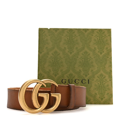 Gucci Faded Calfskin Double G 20mm Belt 80 32 Cuir 5 of 5