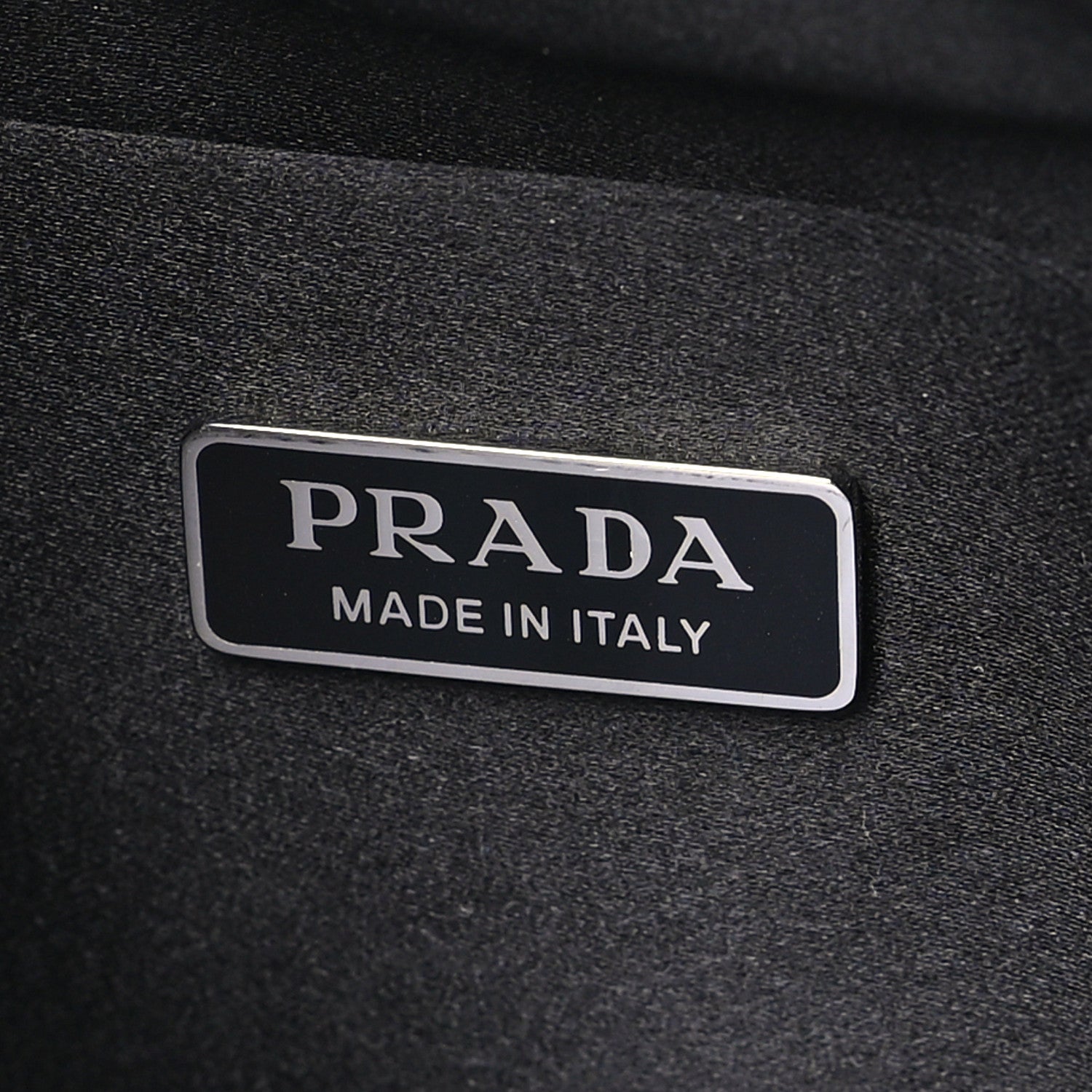 Prada Satin Crystal Cleo Adjustable Strap Shoulder Bag Black 5 of 10