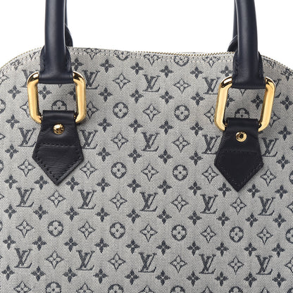 Louis Vuitton Mini Monogram Alma Haut Tote Blue 11 of 11