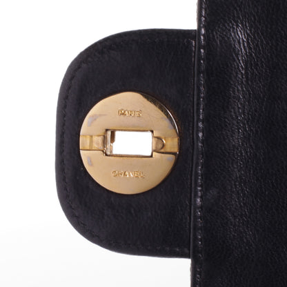 Chanel Lambskin Mademoiselle Chain Double Flap Black 6 of 9