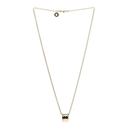 Bulgari 18K Yellow Gold B.Zero1 Pendant Necklace 2 of 7