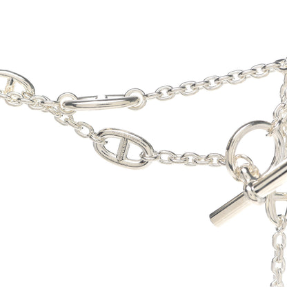 Hermes Sterling Silver Farandole Necklace 120 3 of 4