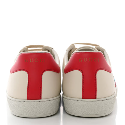 Gucci X FREYA HARTAS Calfskin Miro Soft Web Mythical Creature Embroidered Mens Ace Sneakers 11 New Mystic White 5 of 14
