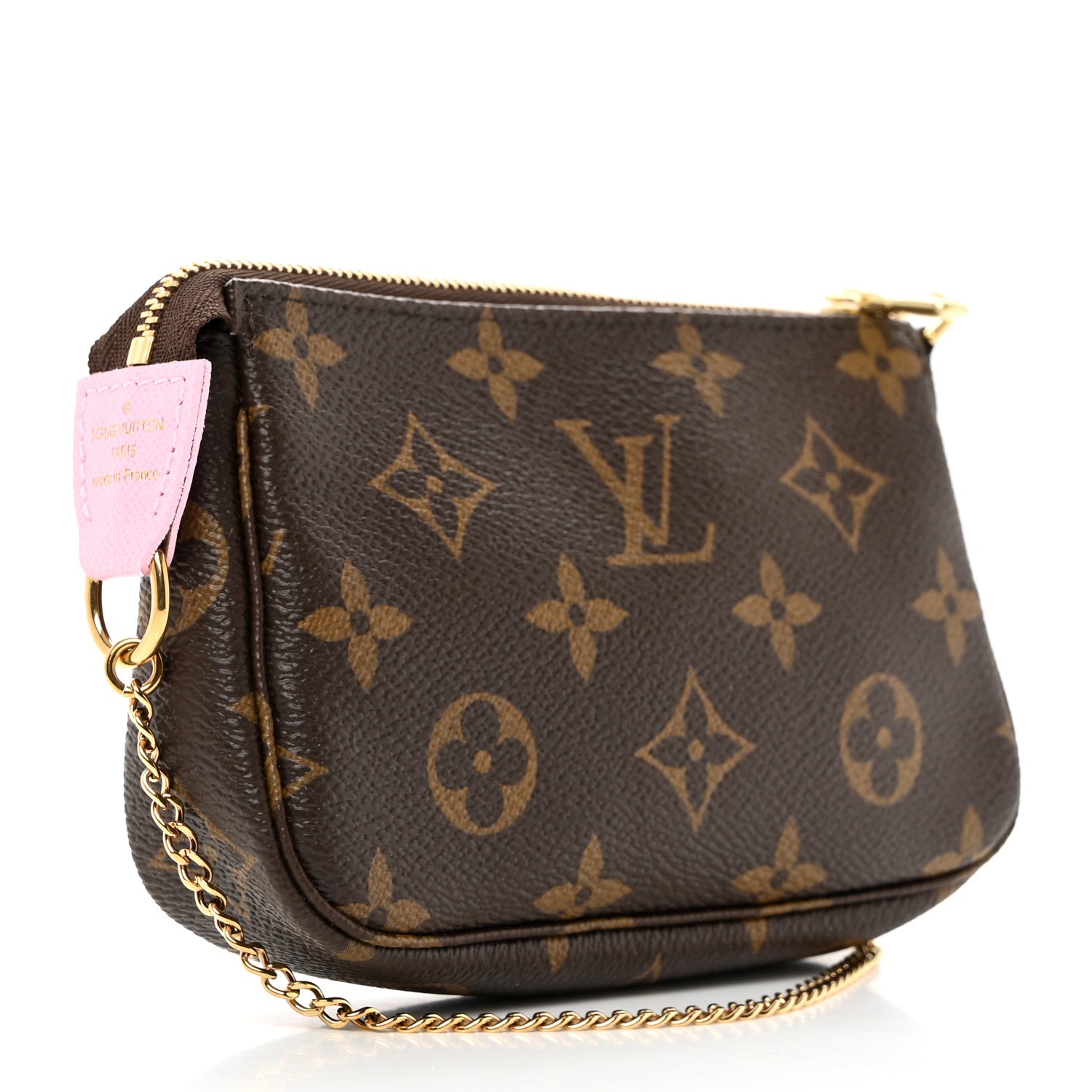 Louis Vuitton Monogram 2021 Christmas Animation Japanese Garden Mini Pochette Accessories Wisteria Pink 4 of 8