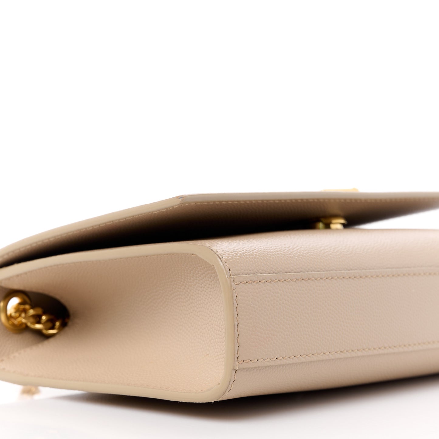Grain De Poudre Small Monogram Kate Satchel Dark Beige