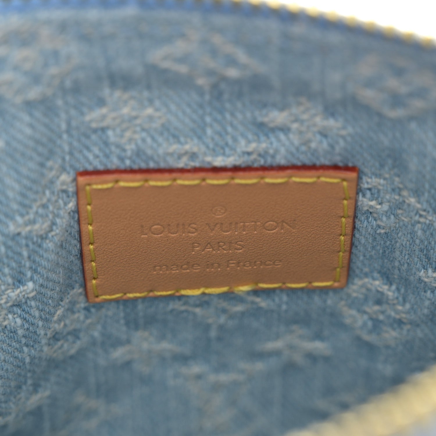 Louis Vuitton Monogram Denim Nano Speedy Sky Blue 6 of 10