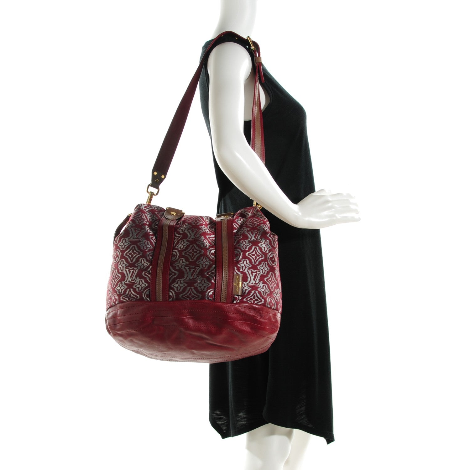 Louis Vuitton Jacquard Monogram Aviator Bordeaux 2 of 7
