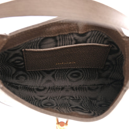 Gucci X BALENCIAGA BB Supreme Monogram Calfskin Web Mini Jackie 1961 Hobo Beige Ebony 5 of 11