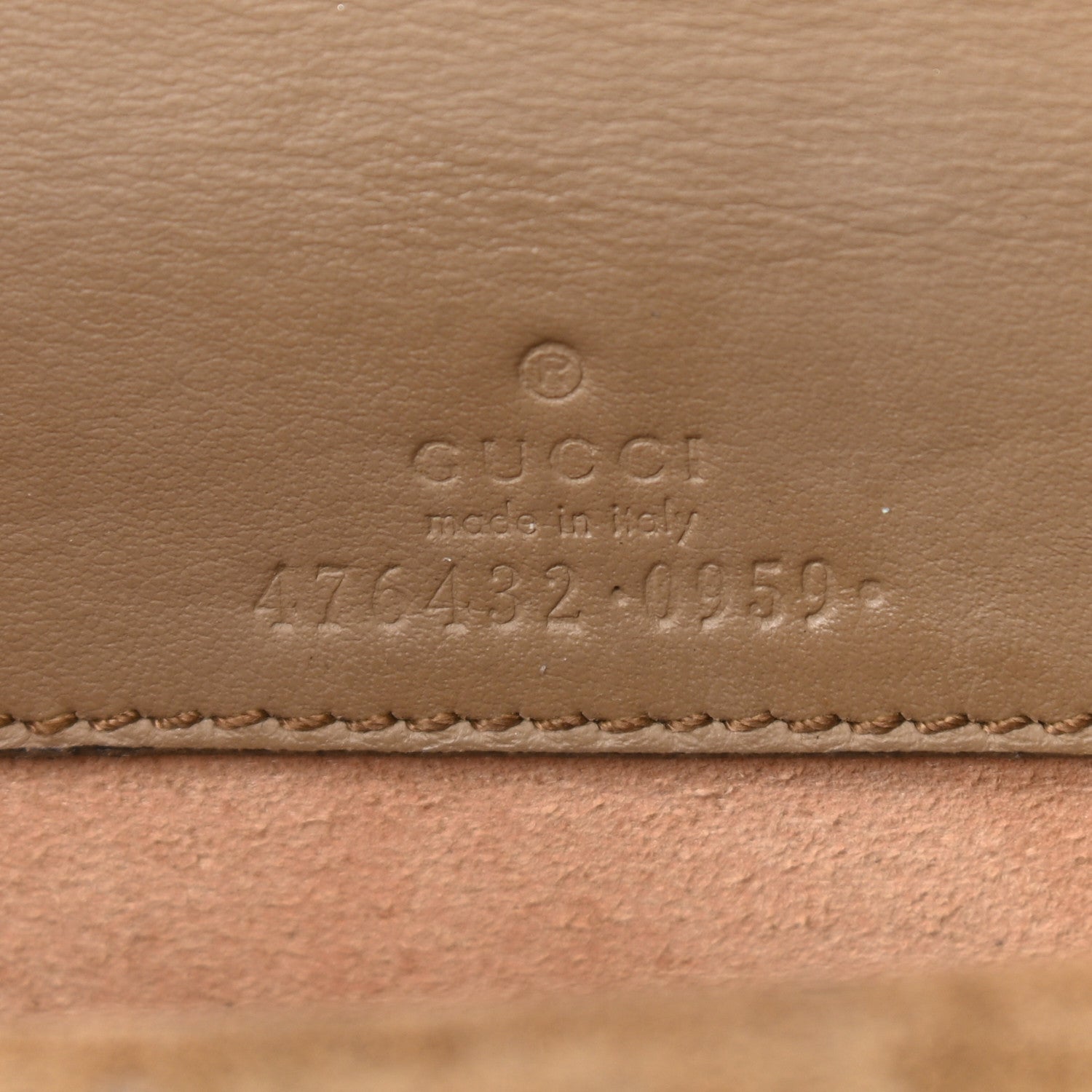 Gucci GG Supreme Monogram Super Mini Dionysus Shoulder Bag Taupe 6 of 11