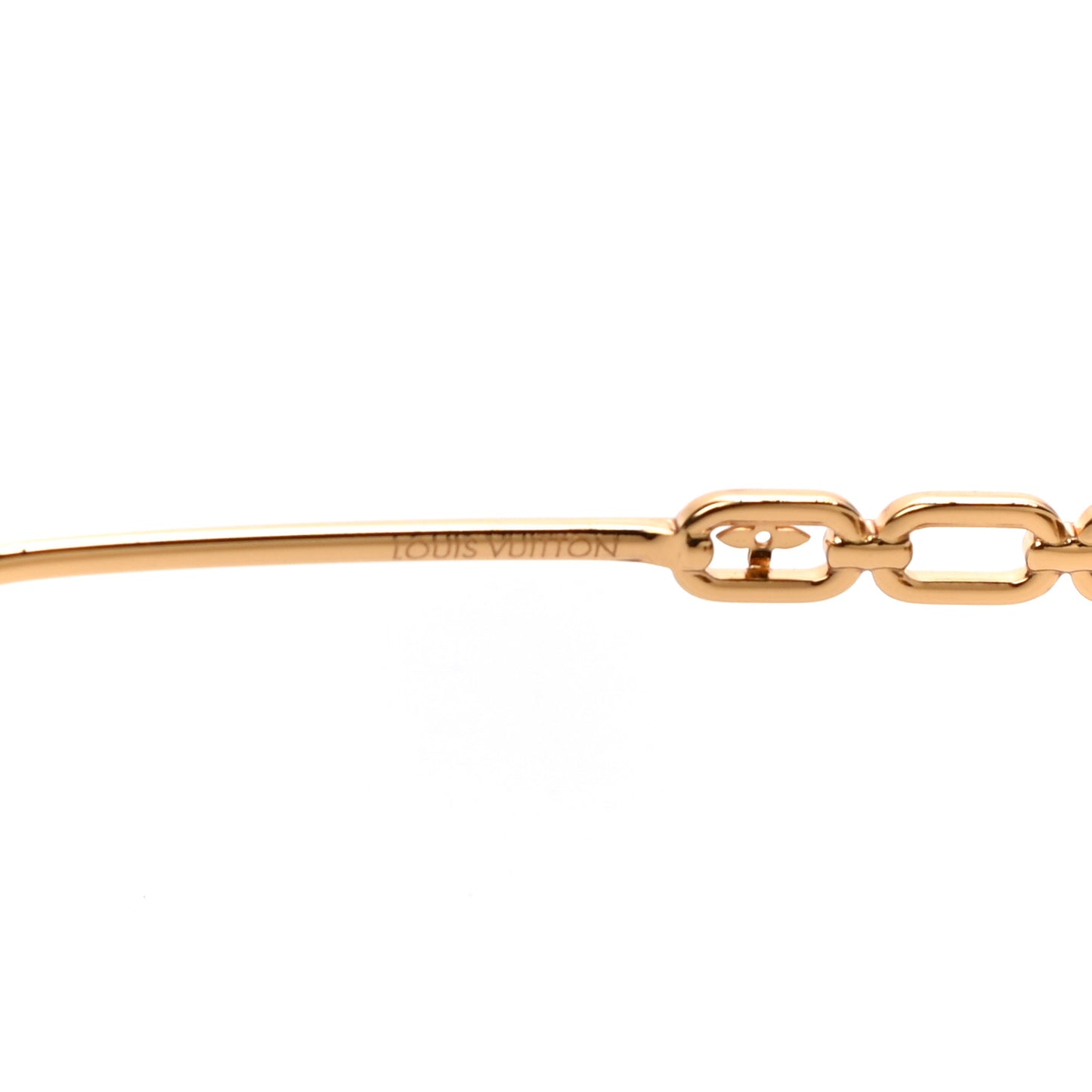 My LV Chain Cat Eye Sunglasses Z1521W Gold