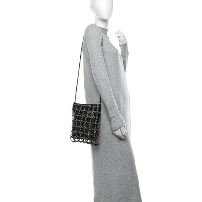 Chanel Lambskin Shopping Chain Tote Black 2 of 10