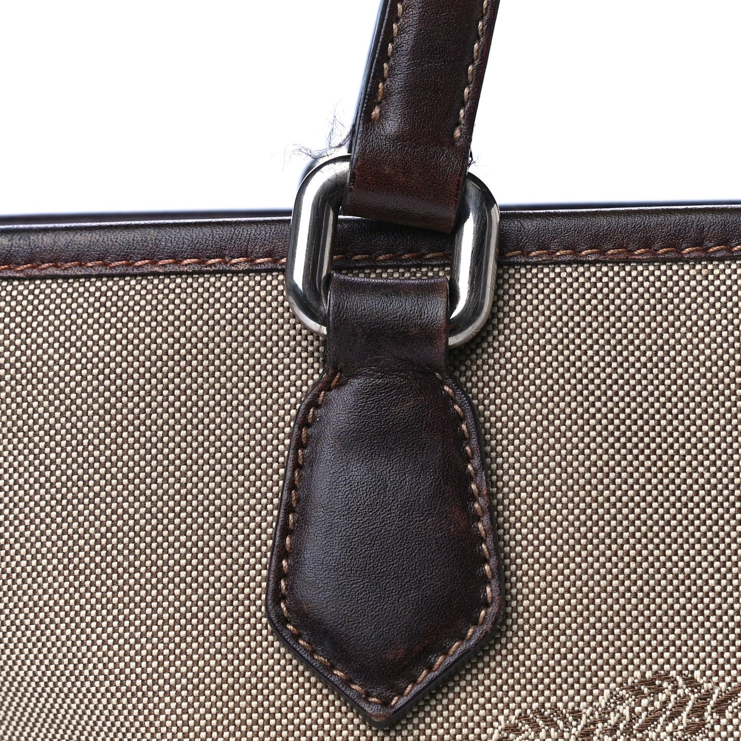 Jacquard Logo Tote Corda Moro