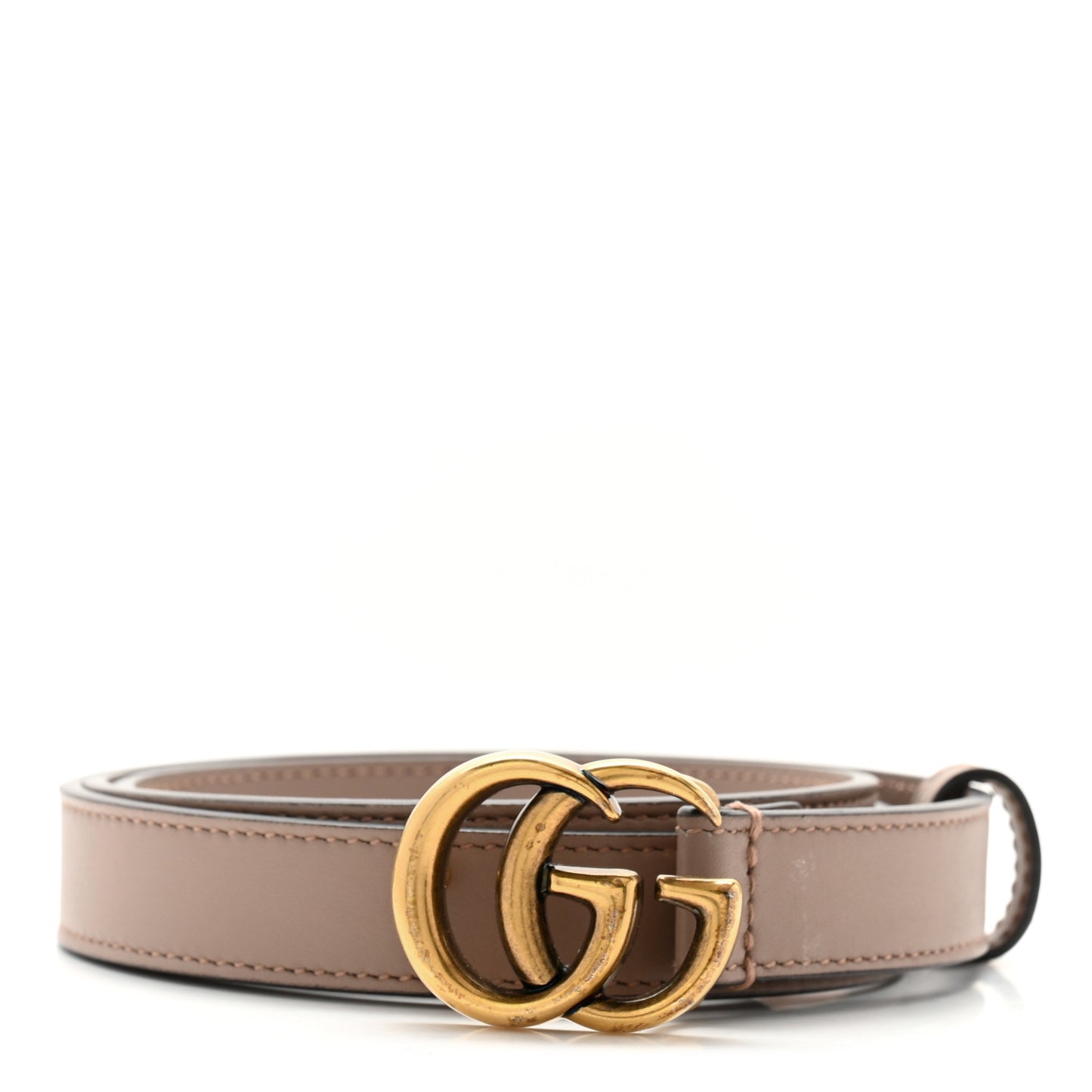 Calfskin Double G 20mm Belt 85 34 Porcelain Rose