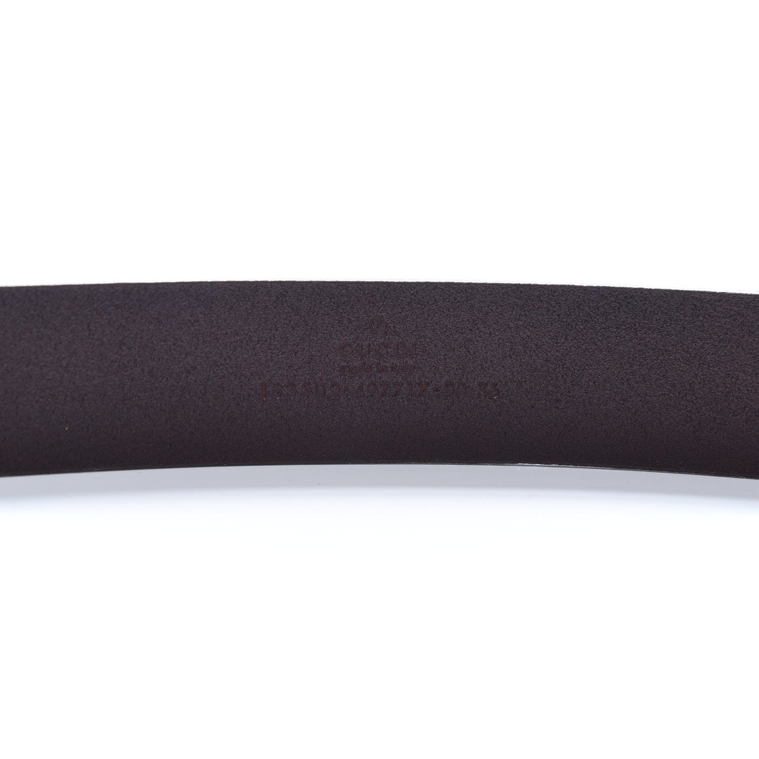 Gucci Calfskin Knotted-Buckle Belt 90 36 Brown 3 of 5