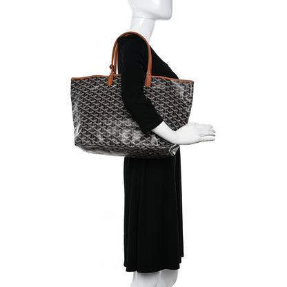 Goyard Goyardine Saint Louis PM Black Gold 2 of 12
