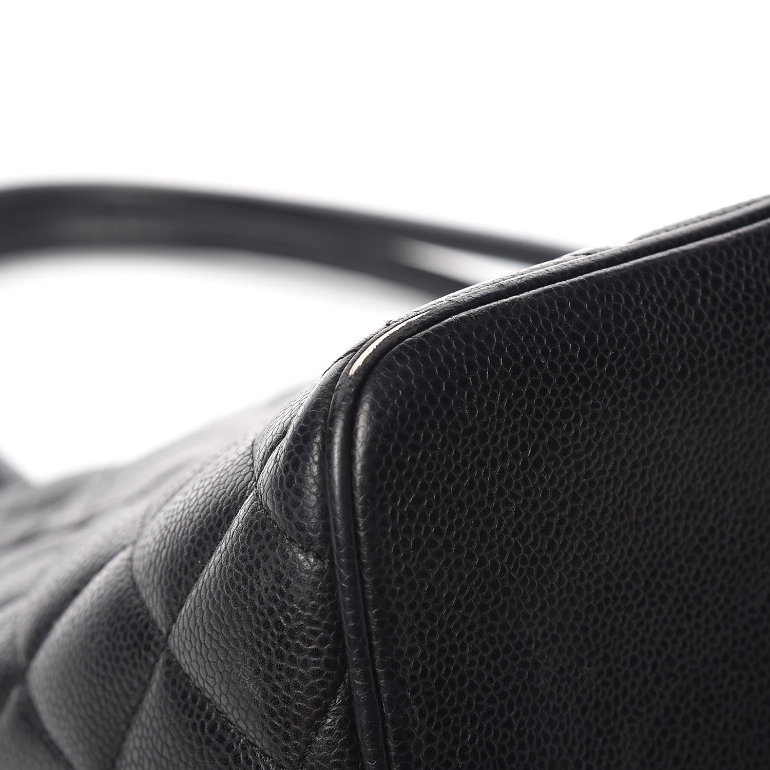 Chanel Caviar Quilted Medallion Tote Black 14 of 15