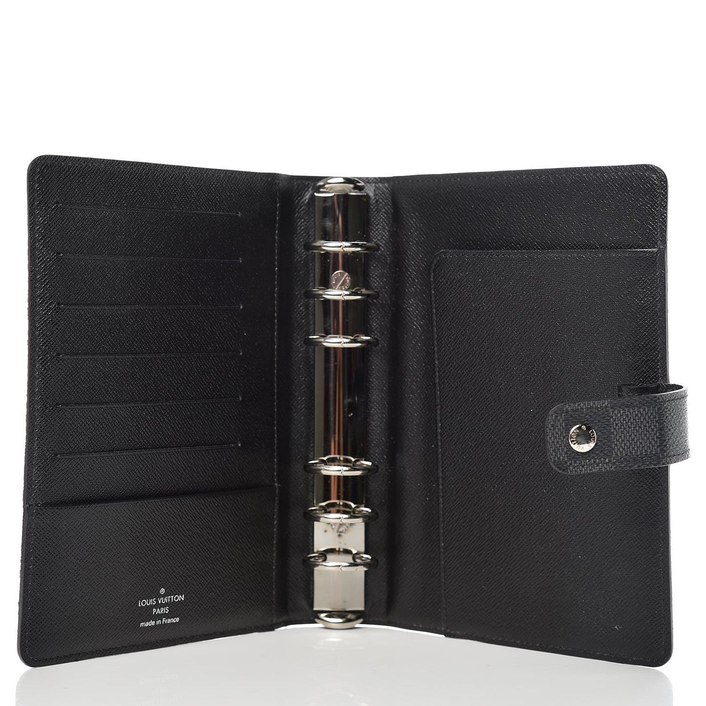 Damier Graphite Medium Ring Agenda Cover