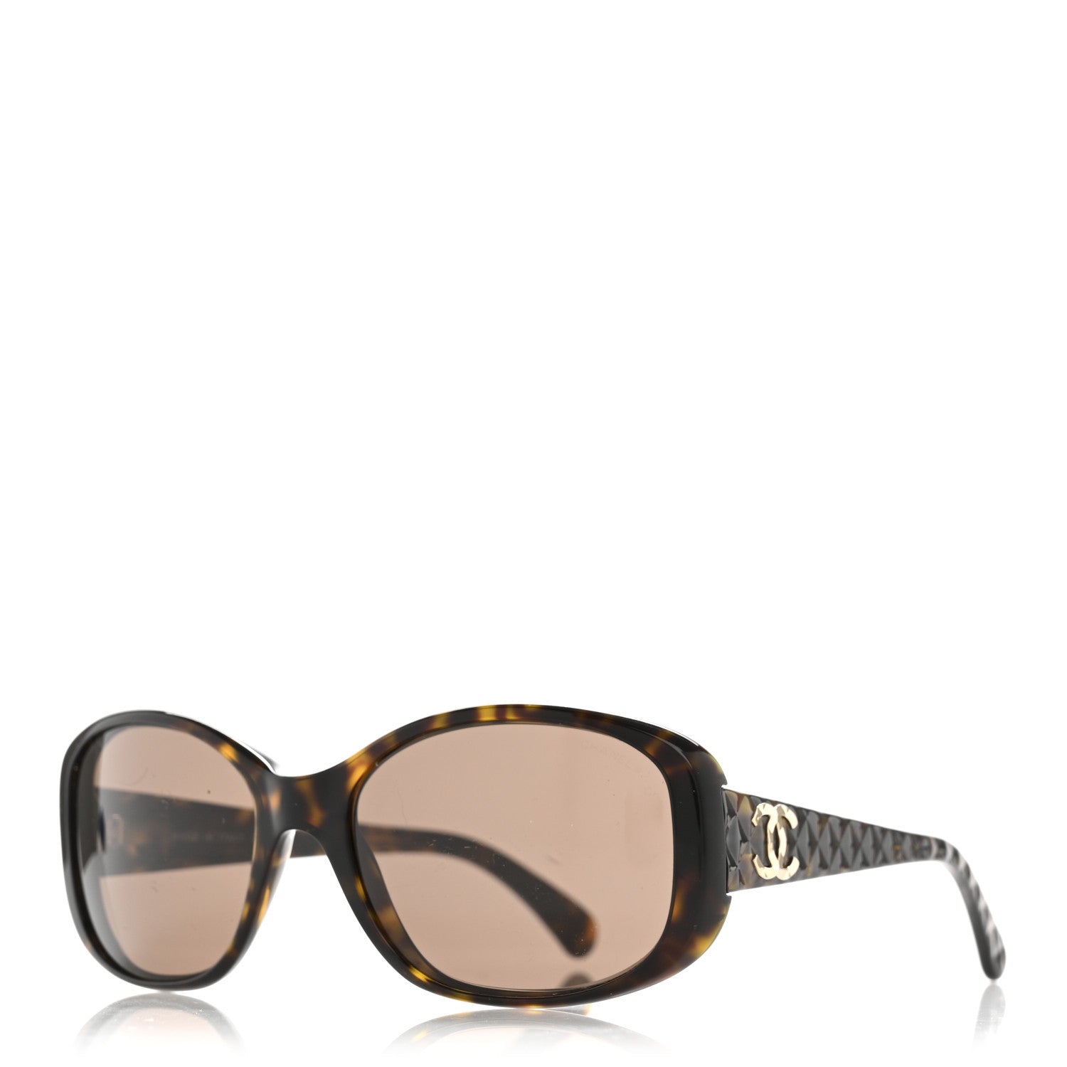 Chanel Quilted CC Sunglasses 5188 Tortoise 1742627 – FASHIONPHILE