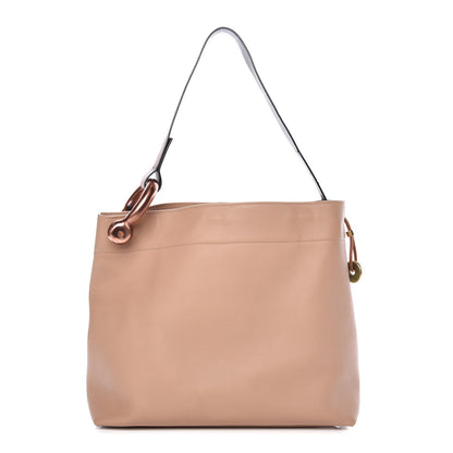 Tom Ford Calfskin Fisherman Hook Drawstring Hobo Bag Blush Nude 1 of 17