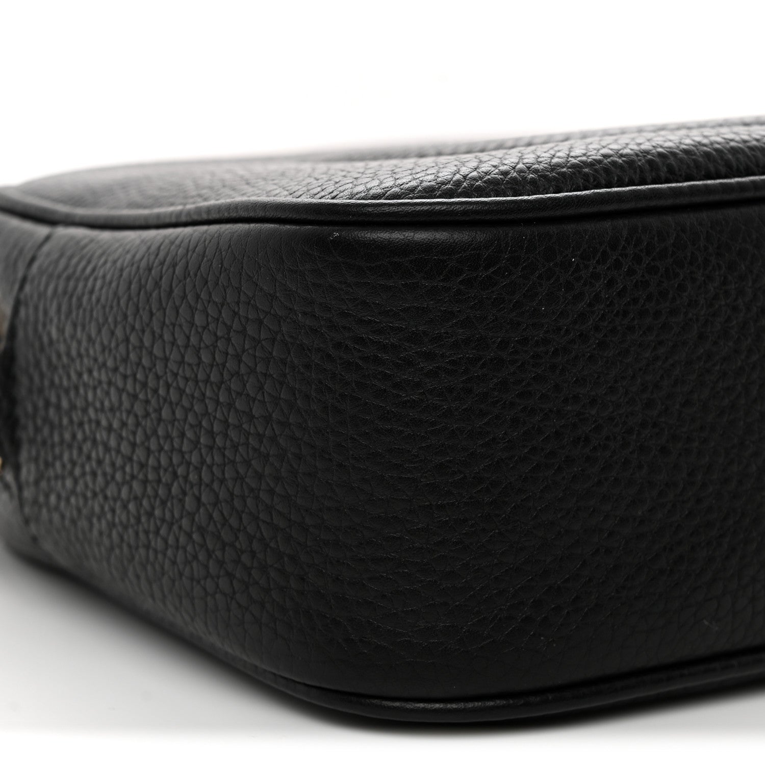 Gucci Pebbled Calfskin Small Soho Disco Bag Black Black 9 of 11