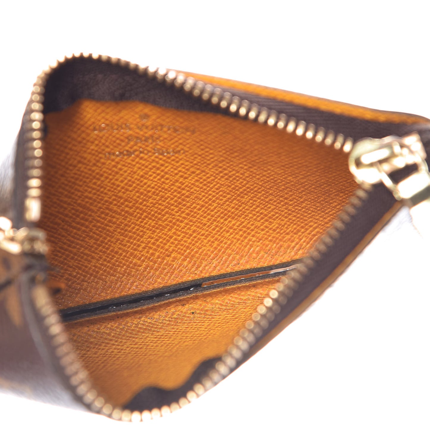 Monogram Groom Key Pouch