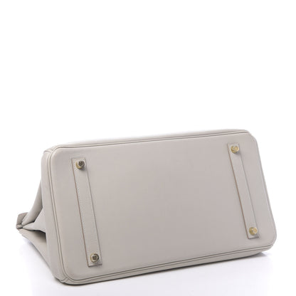 Hermes Swift Birkin 35 Gris Perle 4 of 10
