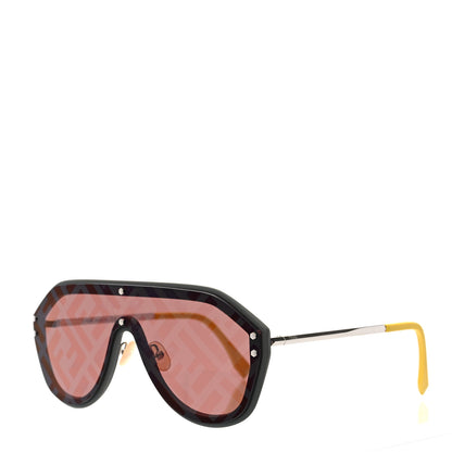 Fendi FF Fabulous Shield Sunglasses FF M0039/G/S Grey Yellow 1 of 6