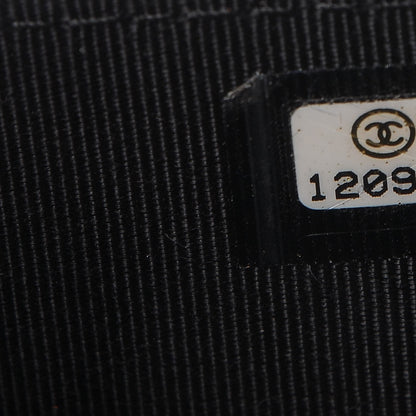 Chanel Lambskin Quilted Wallet On Chain WOC Black 8 of 10