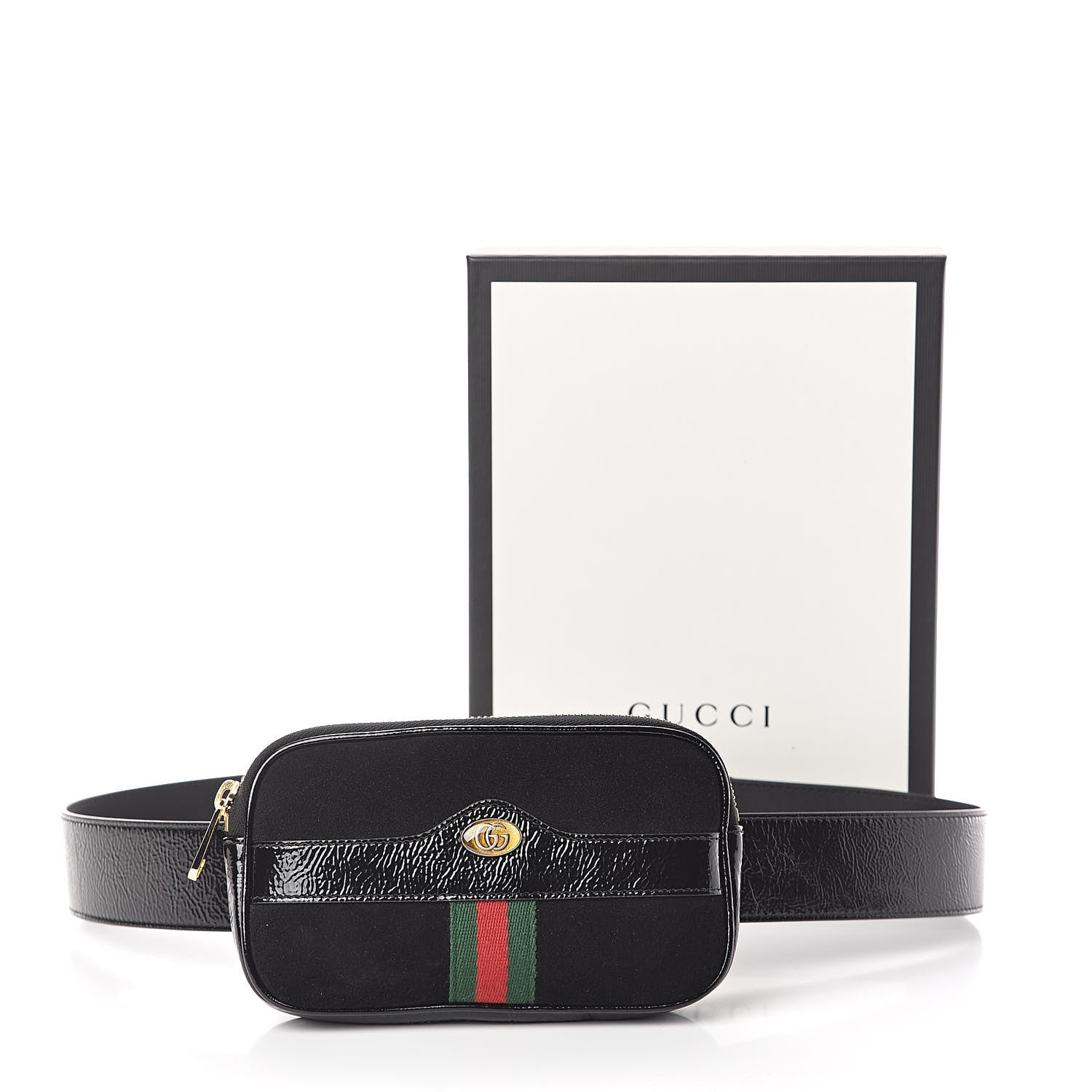 Gucci Suede Patent Ophidia Belted iPhone Case 95 38 Black 9 of 9