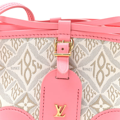 Louis Vuitton Jacquard Since 1854 Noe Purse Ecru Beige Pink 8 of 11