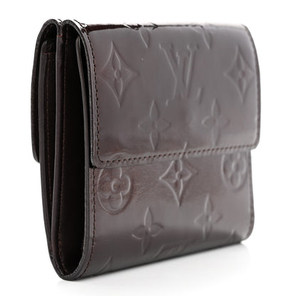 Louis Vuitton Vernis Elise Wallet Amarante 3 of 11