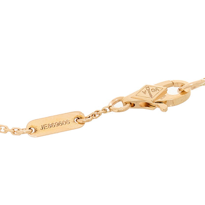 Van Cleef & Arpels 18K Rose Gold Carnelian Sweet Alhambra Bracelet 4 of 5