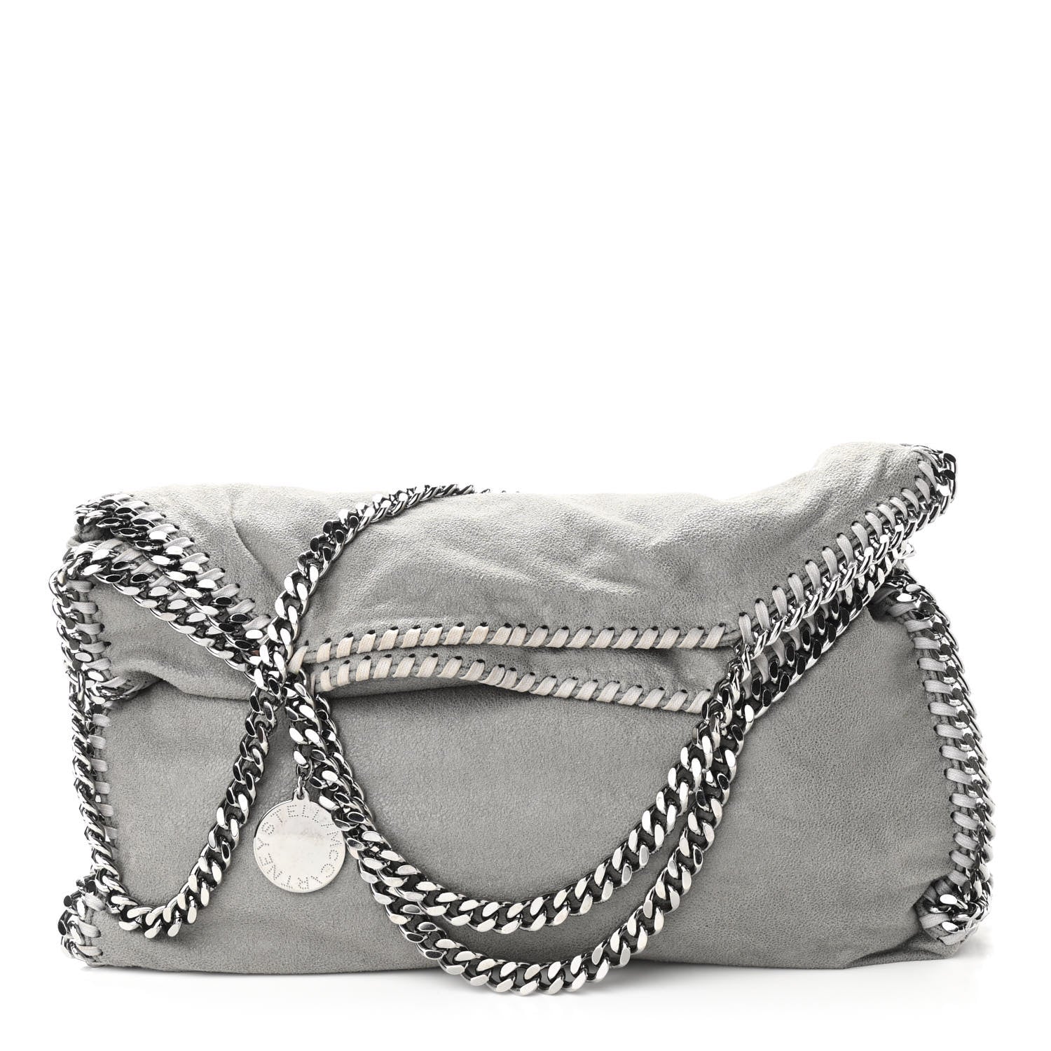 Stella McCartney Shaggy Deer Small Falabella Tote Light Grey 1 of 9