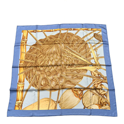 Hermes Silk Jardin Creole Scarf 90 1 of 4