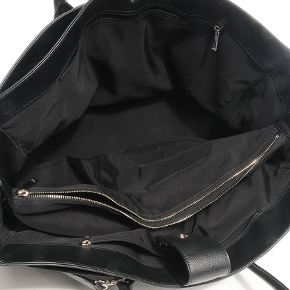 Chanel Calfskin XL Cerf Tote Black 5 of 7