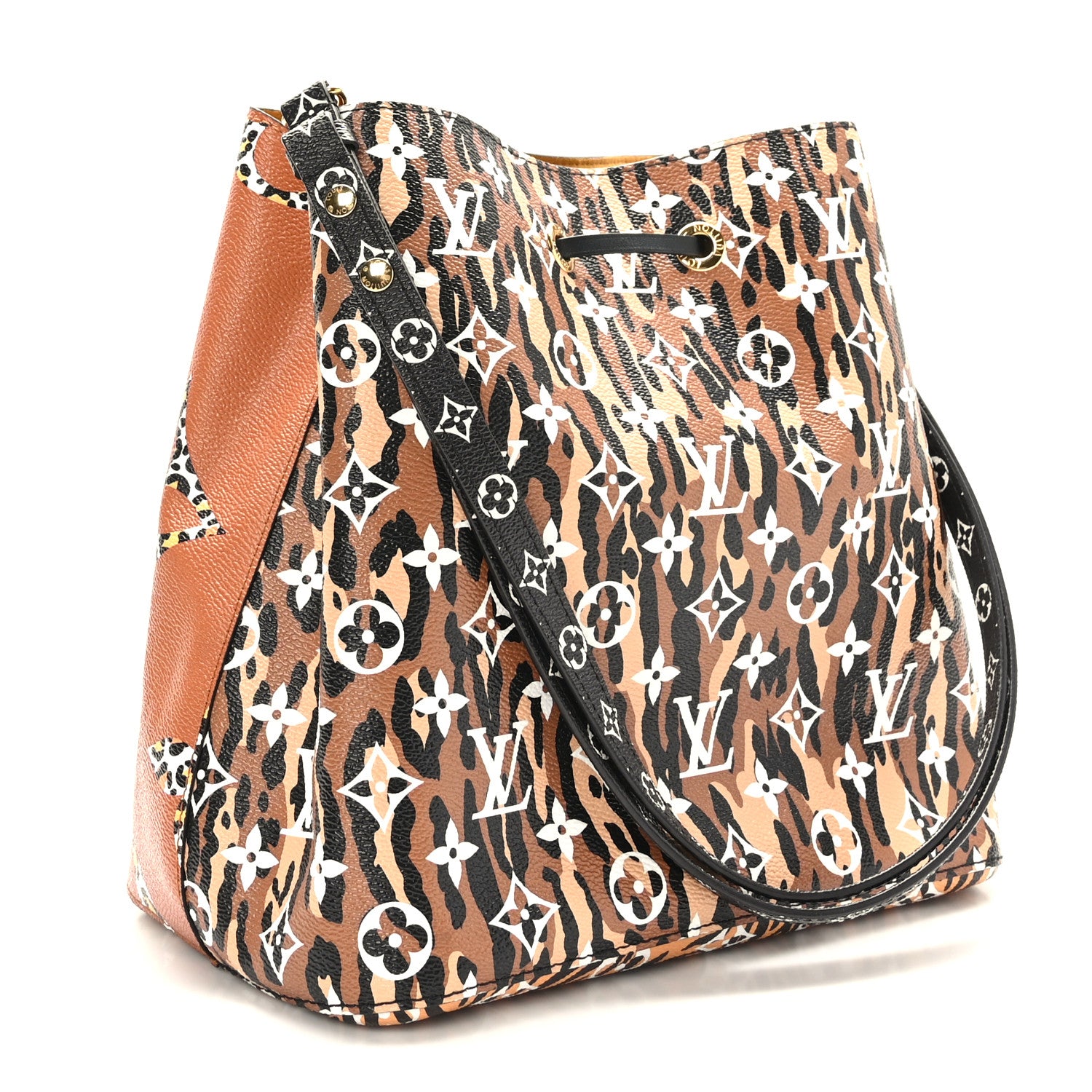 Louis Vuitton Monogram Giant Jungle NéoNoé Caramel 3 of 10